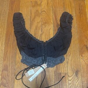 NWT Skims Romance Lace Square Neck Bralette